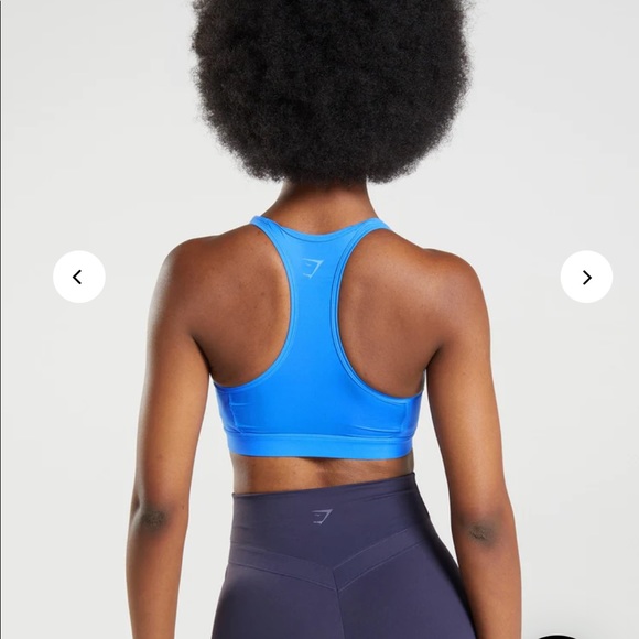 Gymshark Mesh Sports Bra - Whitney Simmons V4 - optimist blue - Picture 5 of 8
